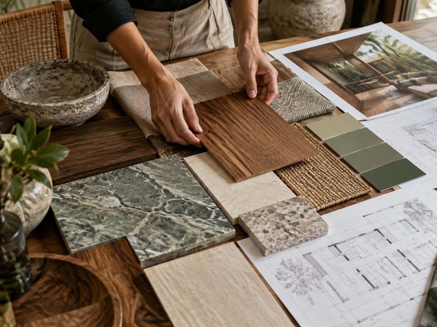 Material & Detail oleh Zeal Interior